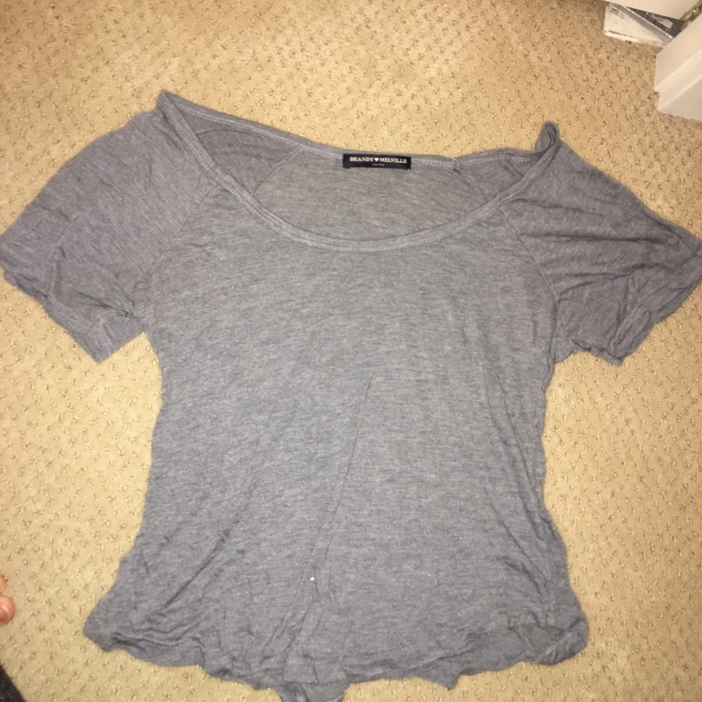 Grey brandy Melville tee